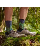 Smartwool Trail Run Targeted Cushion Neature Print Crew Socks