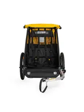 Burley Bee Child Trailer - Double, Yellow