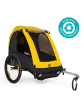 Burley Bee Child Trailer - Double, Yellow