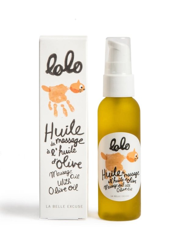 Lolo et moi Huile à massage à l'huile d'olive