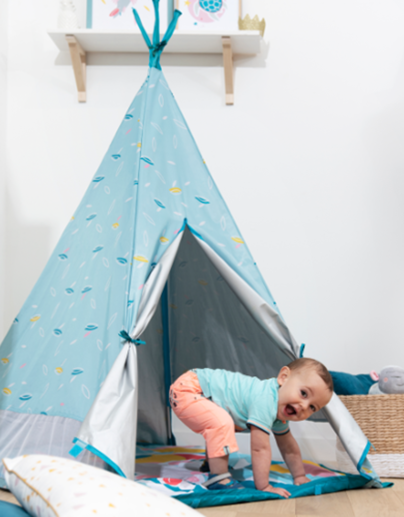 Tipi Interieur Exterieur Bebe Loup