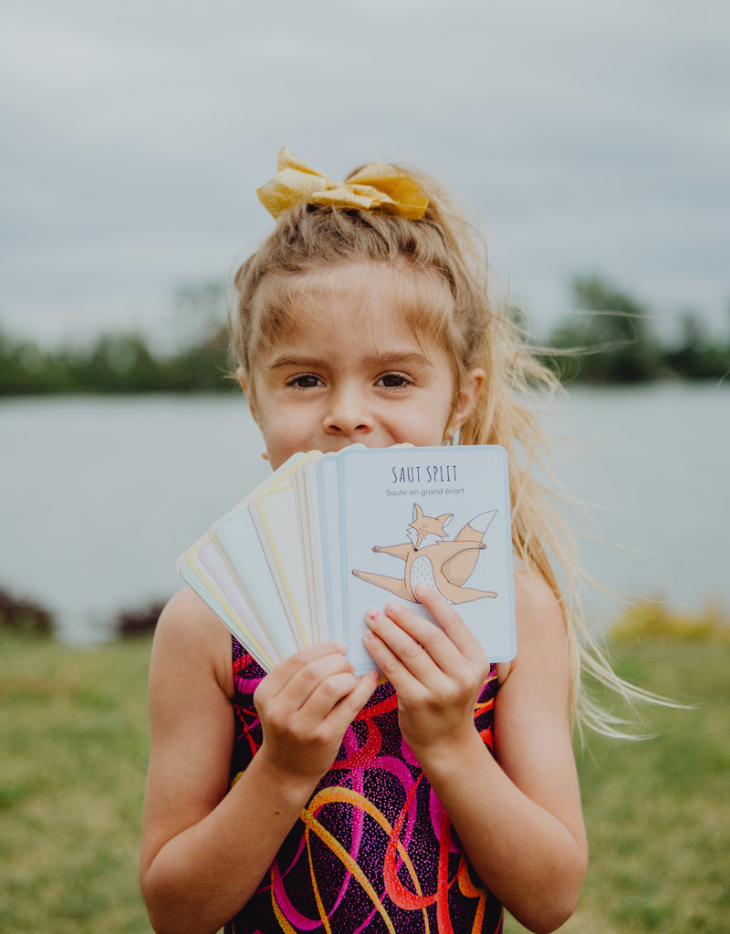 Cartes De Gymnastique Bebe Loup