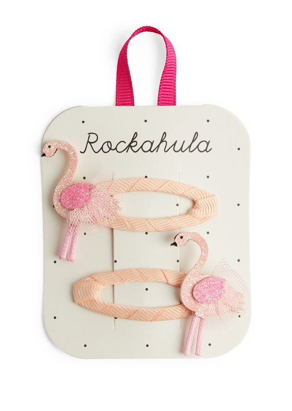 Rockahula Barette clip clap tutu flamingo