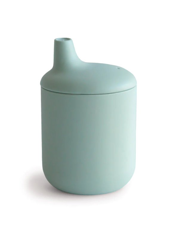 Mushie Sippy cup  cambridge blue