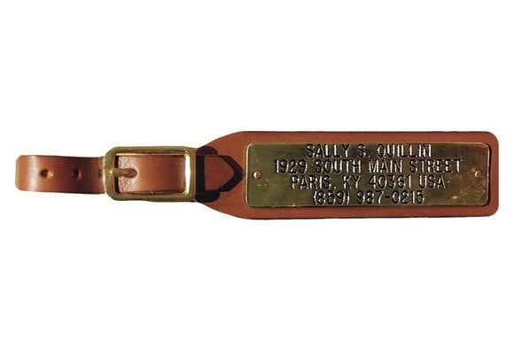 Luggage Tag 3 Line