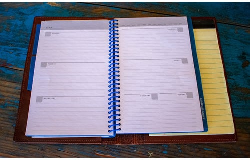 Hillary's Appointment Cover   5" x 8 "