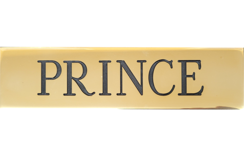 Stallion Stall Plate - 1 Line - 3 1/2" x 12"