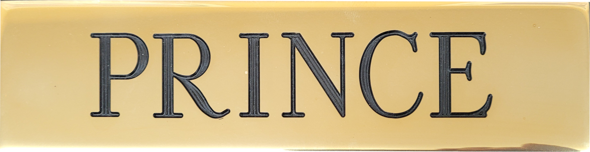 Stallion Stall Plate - 1 Line - 3 1/2" x 12"