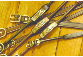 Leather Rolled Dog Collar