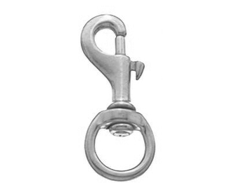Replacement Snaps Silver Rope Snap - round- Hardware