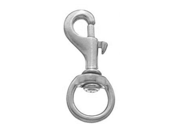 Replacement Snaps Silver Rope Snap - round- Hardware