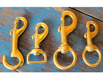 Replacement Snaps Brass Shank Snap - flat- Hardware