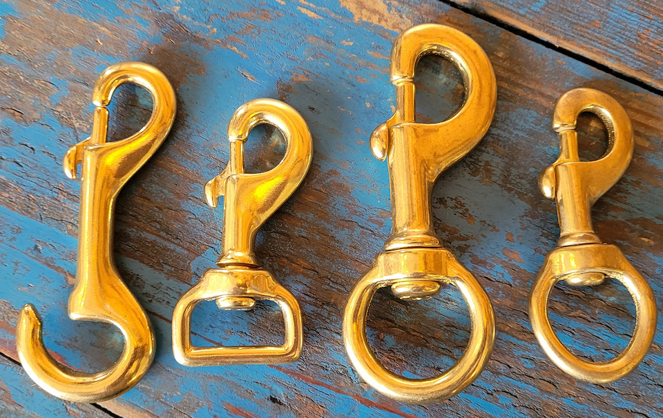 Replacement Snaps Brass Shank Snap - flat- Hardware