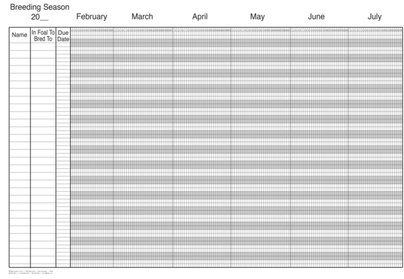 Breeding Wall Charts