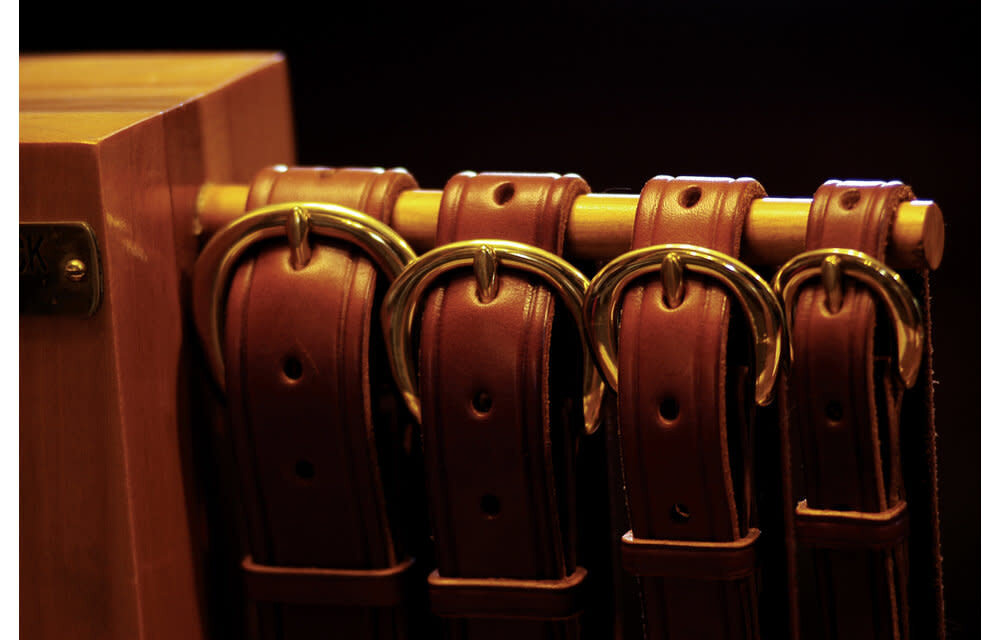 1 1/4" Creased Belt