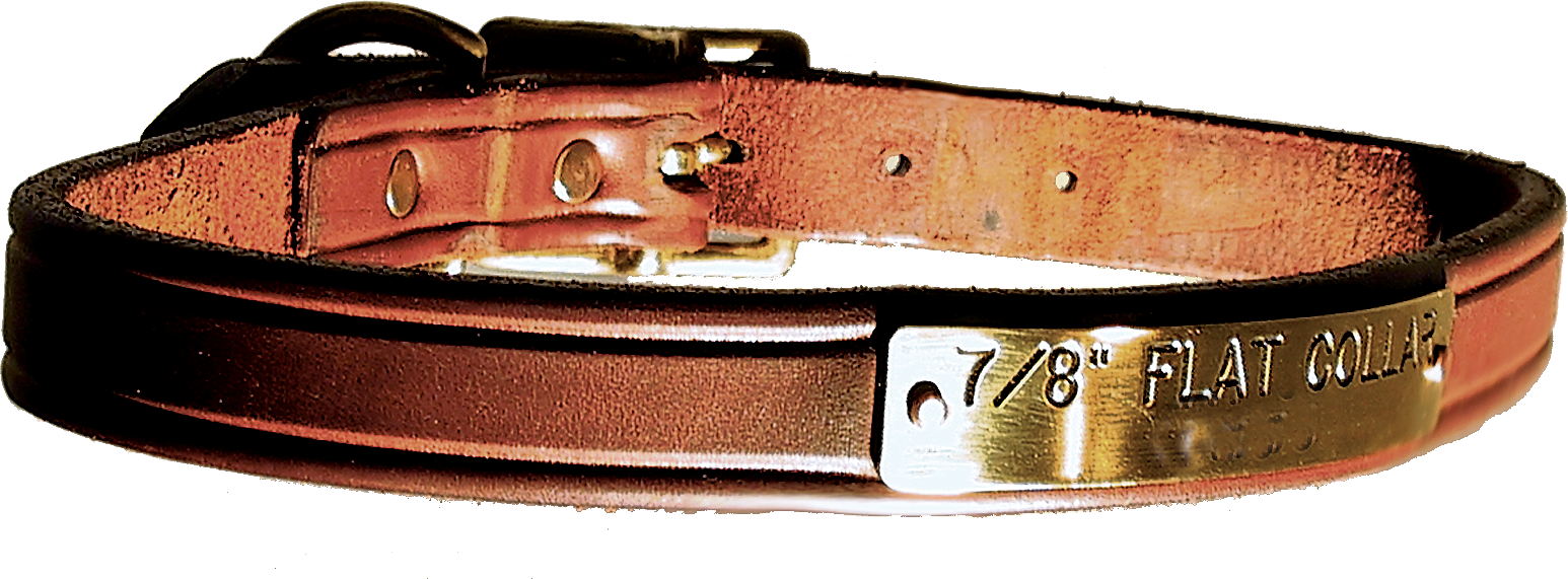 Collar/Flat Dog 5/8 or 7/8" - 1 line