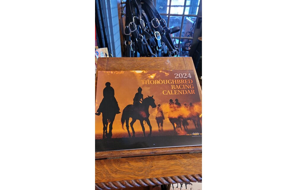 Thoroughbred Racing Calendar Quillin Leather & Tack, Inc