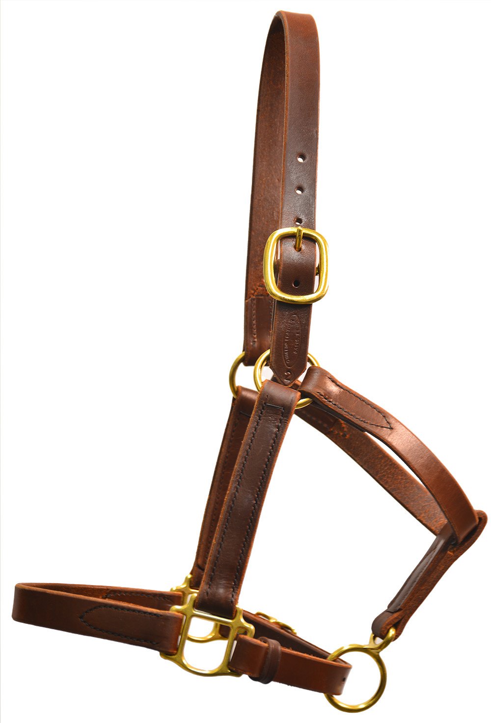 Brown Turnout Halter - Quillin Leather & Tack, Inc