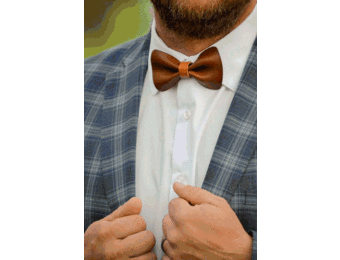 Leather Bow Tie/QLTBOW