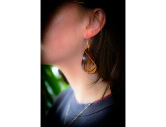 Double Teardrop Earrings