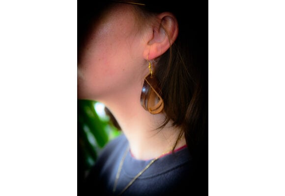 Double Teardrop Earrings