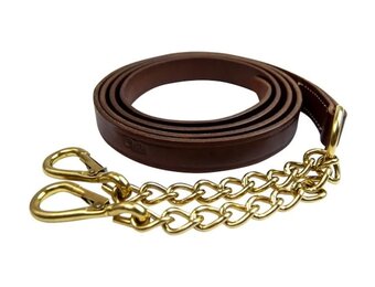 Leather Lead Shank New Market