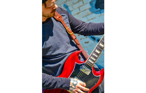 Leather Guitar Pick Holder/QLTPICK