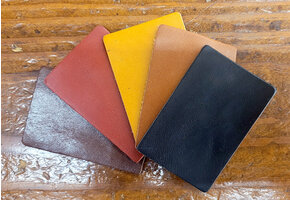 Leather Hat Patch 2 x 4 inches dozen