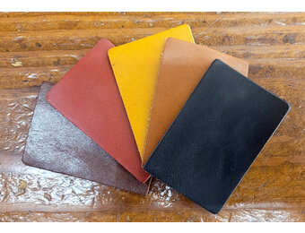 Leather Hat Patch 2 x 4 inches dozen