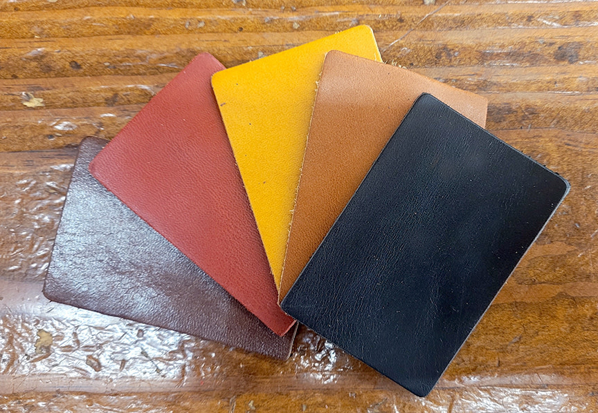 Leather Hat Patch 2 x 4 inches dozen