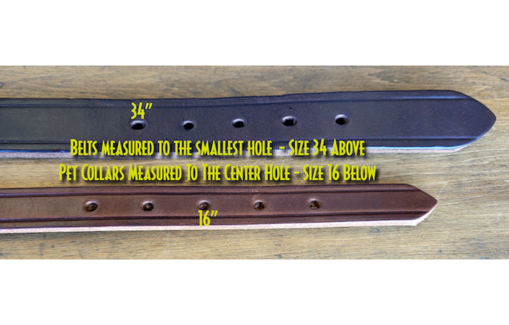 Belt 3/4" Creased Ladies / Childs