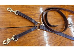 Leather Lead Shank New Market