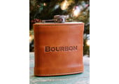 Kentucky Leather Covered Flask