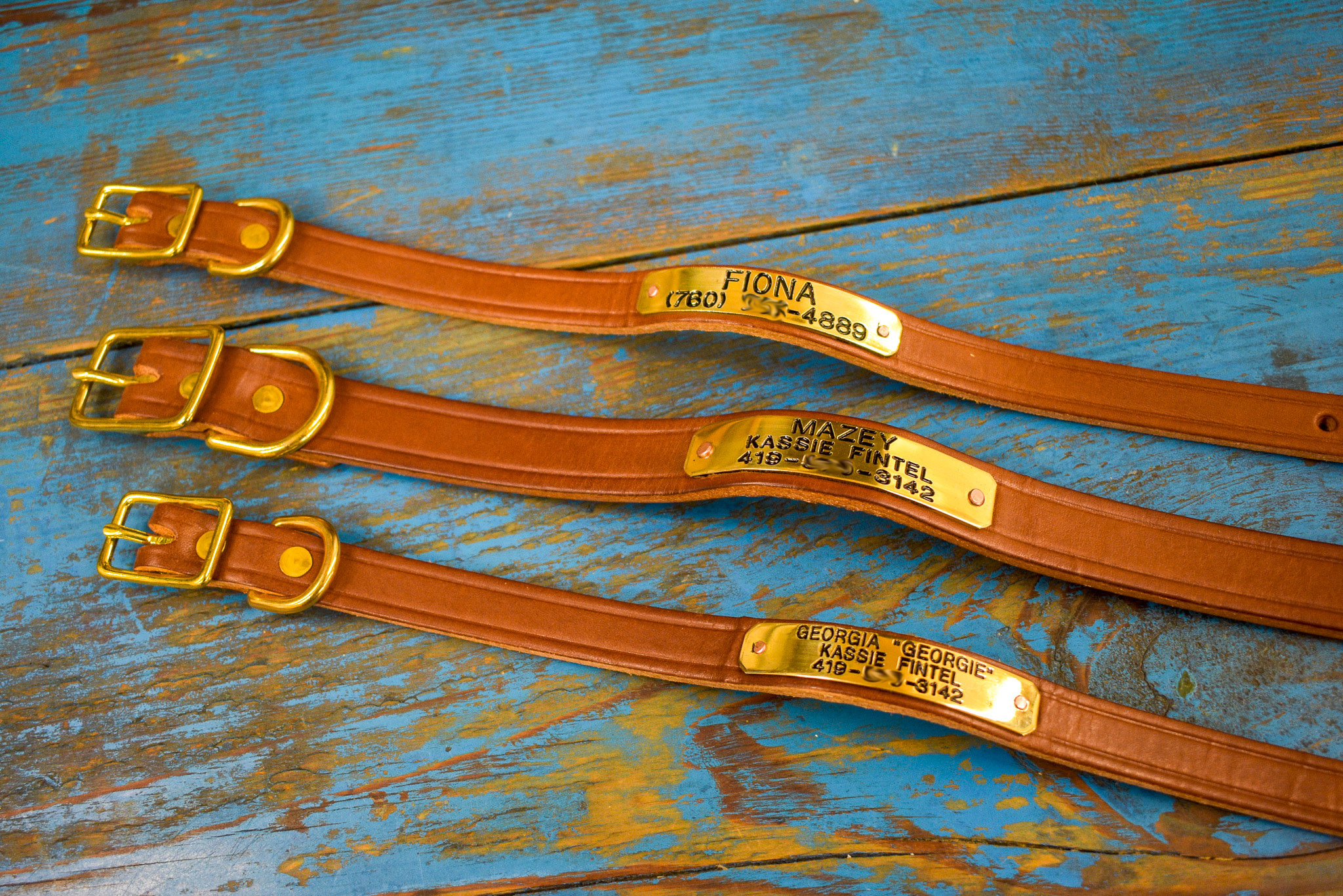 Collar/Flat Dog 5/8 or 7/8" - 1 line