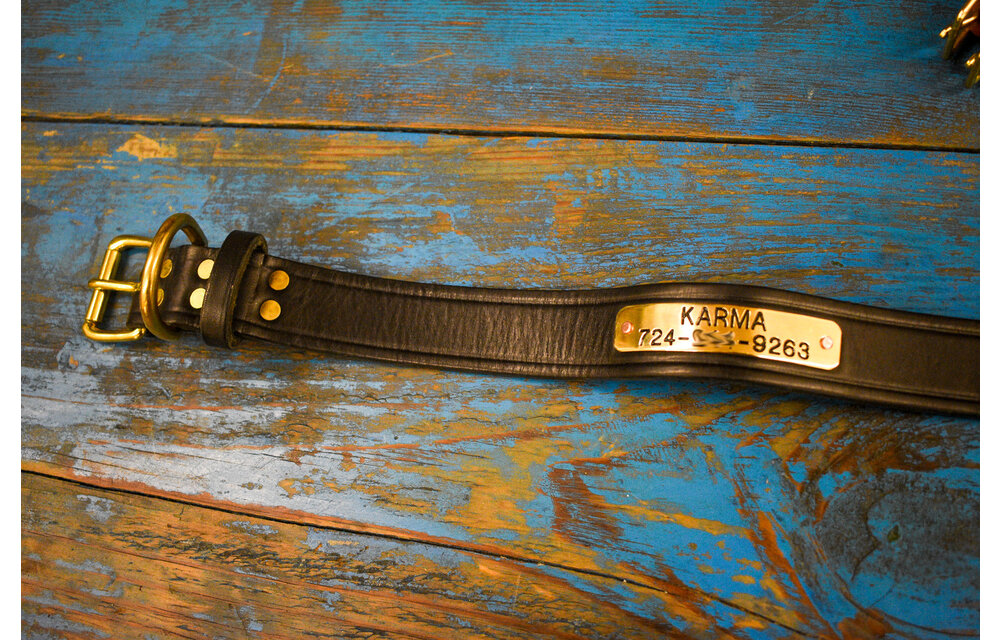 Collar/Flat Dog 5/8 or 7/8" - 1 line