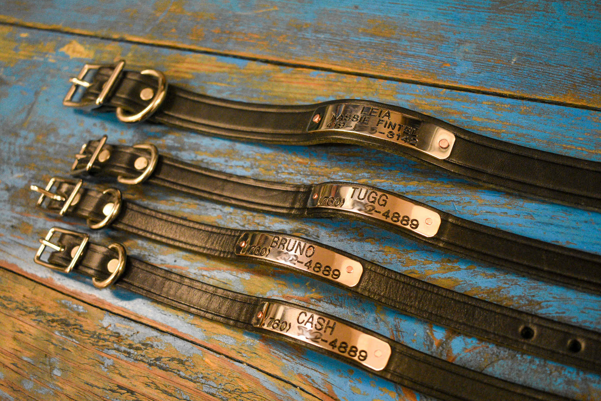 Collar/Flat Dog 5/8 or 7/8" - 1 line