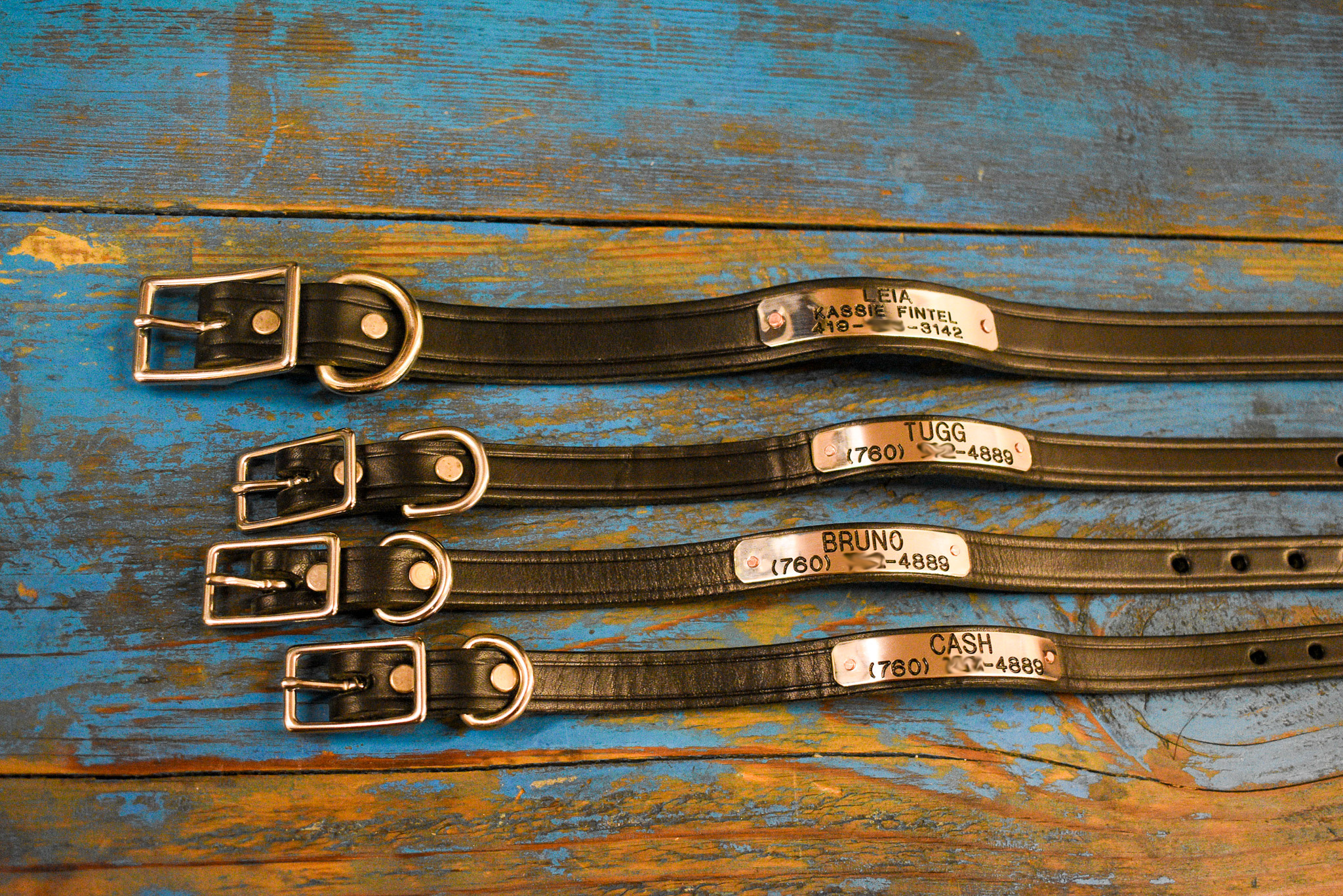 Collar/Flat Dog 5/8 or 7/8" - 1 line