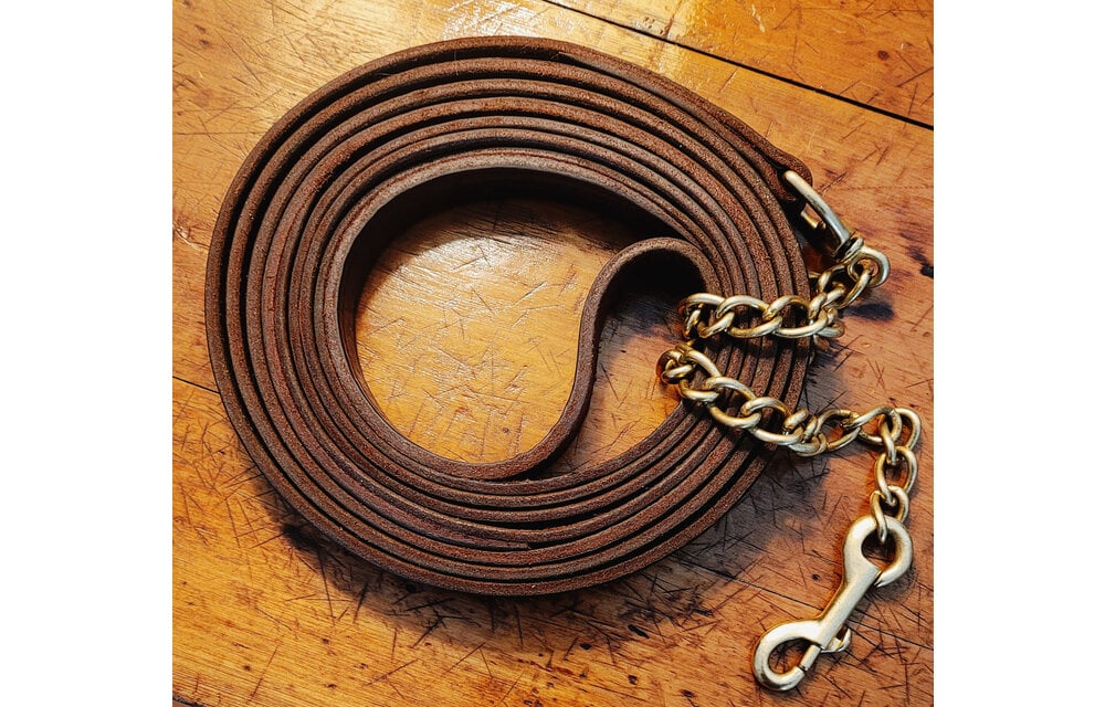 Leather Stallion Shank