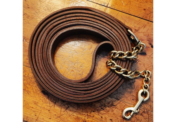 Leather Stallion Shank