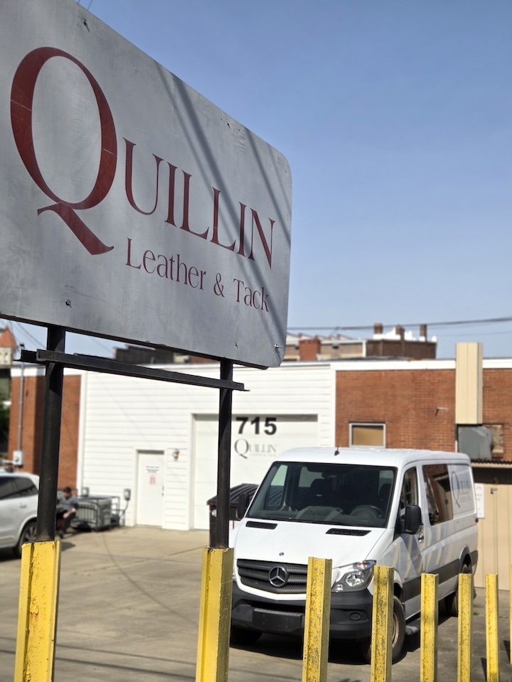 Quillin custom leather halter shop paris kY