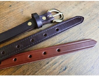 Belt 3/4" Creased Ladies / Child