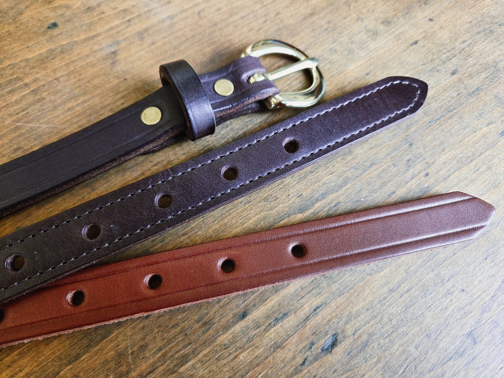 3/4" Creased Ladies/Child Belt