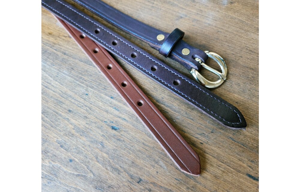 Belt 3/4" Creased Ladies / Childs