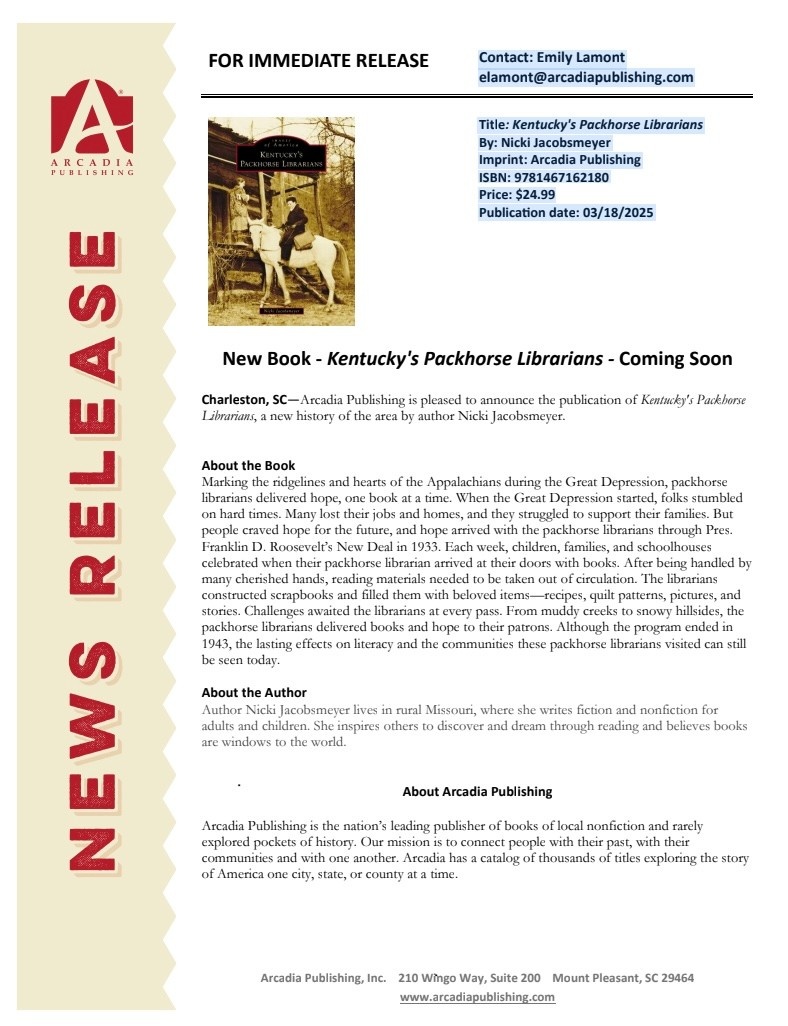 Kentucky's Packhorse Librarians