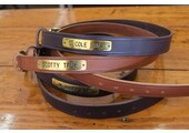 Belt 1 1/4 inch Halter Maker Creased