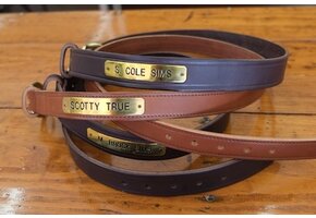 Creased Kentucky  Belt 1 1/4"