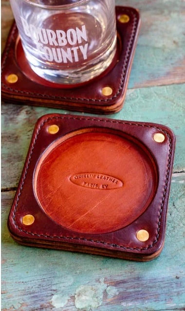 Kentucky Leather Covered Flask