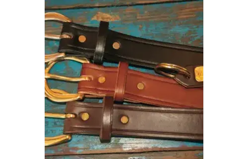 1" Creased Halter Plate Belt