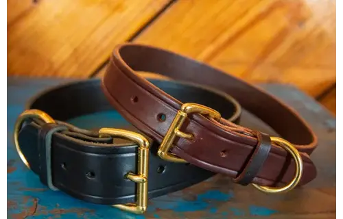 Leather Large Dog Collar
