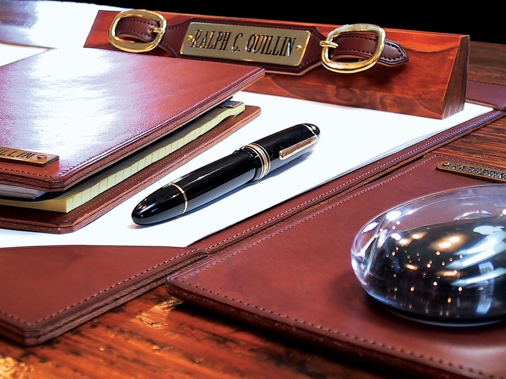 Quillin Leather Note and Legal Pad